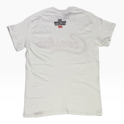 The Marathon Clothing Crenshaw Tee White/Red