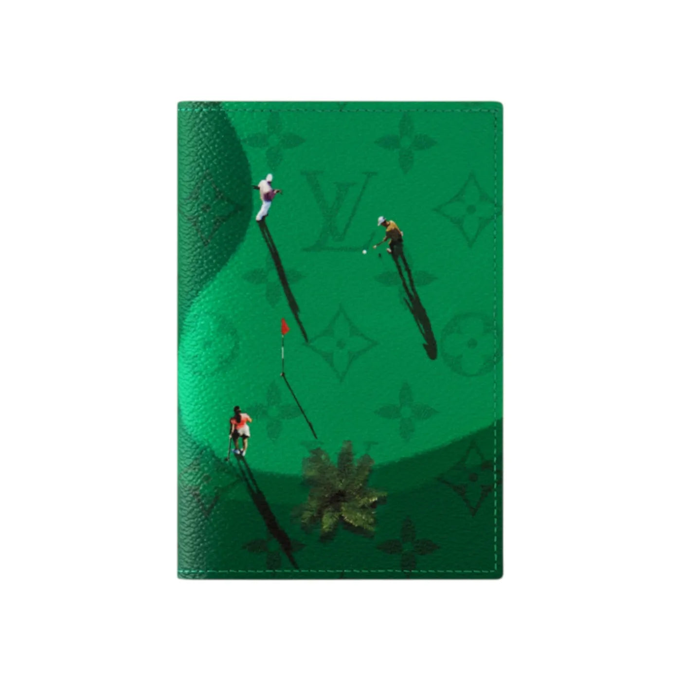 Louis Vuitton Golf Passport Cover Green