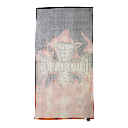 West Coast Choppers Beach Towel Orange/Black
