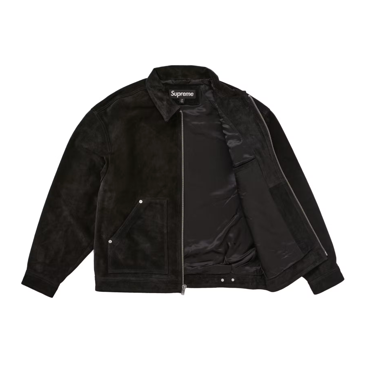 Supreme Suede Work Jacket Black