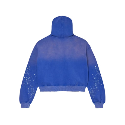 Vale Forever Classico Zip Up Hoodie Sapphire