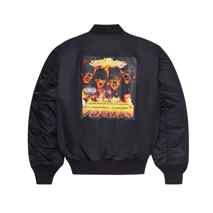 OVO x Alpha Industries x Hot Boys MA-1 Bomber Jacket Black