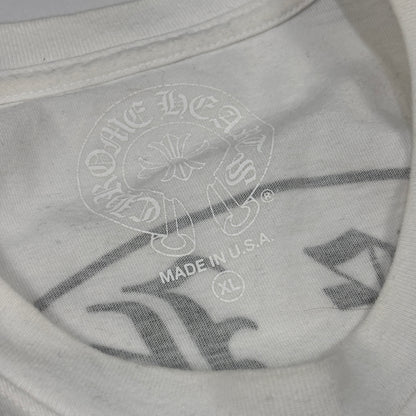 Chrome Hearts Horse Shoe Logo Pocket T-Shirt White