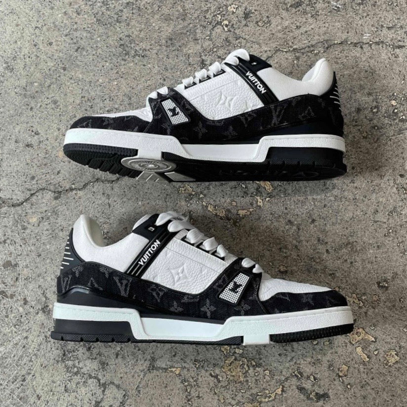 Louis Vuitton LV Trainer White Black