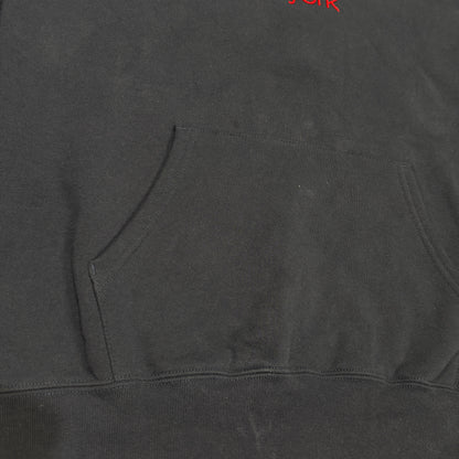 Supreme Classic Logo Hooded Sweatshirt Navy