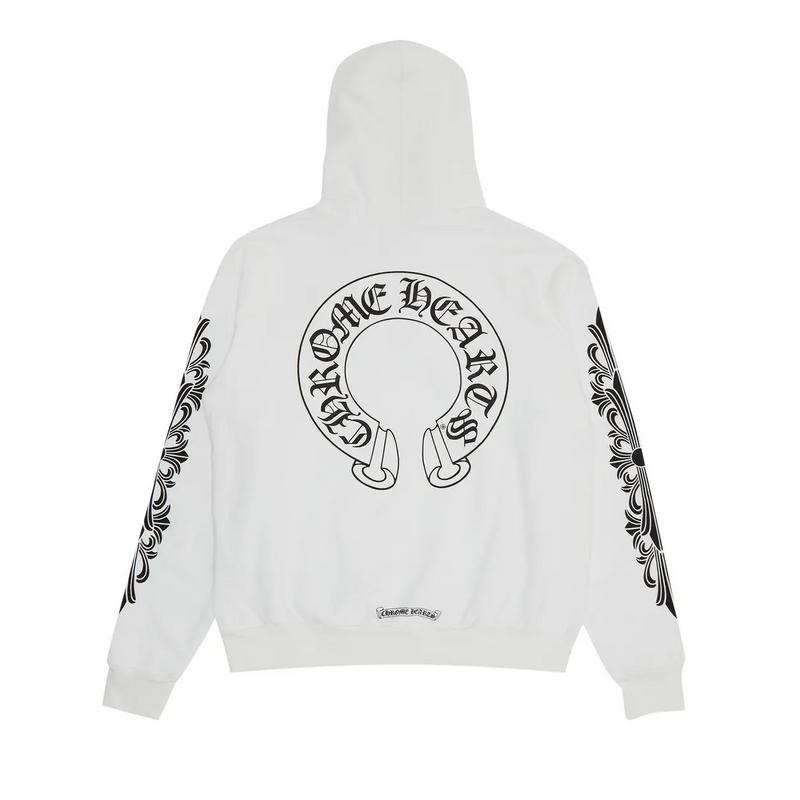在庫少◆送料込♪【CHROME HEARTS】LLS フォト フーディ white CHROME HEARTS (クロムハーツ) LLS HOODIE LLSフーディ