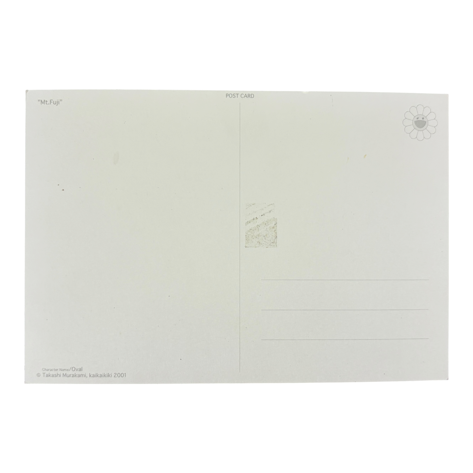 Takashi Murakami Postcard "Mt. Fuji"