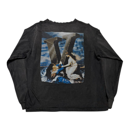 SAINT Mxxxxxx Saint Michael x Vlone Maria L/S Tee Black