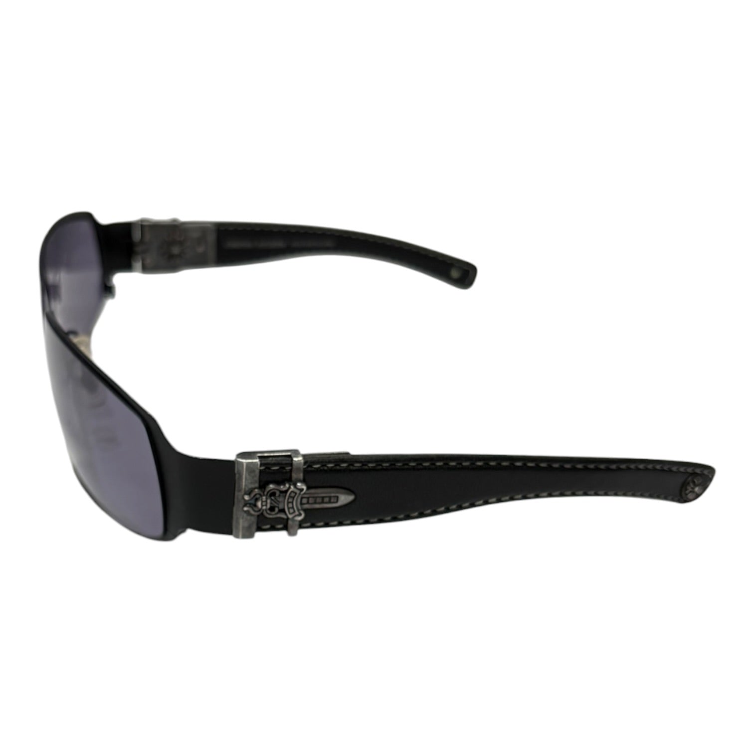 Chrome Hearts Deviant II Sunglasses Black
