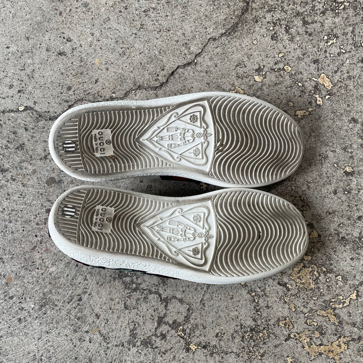 Gucci Ace Embroidered Floral