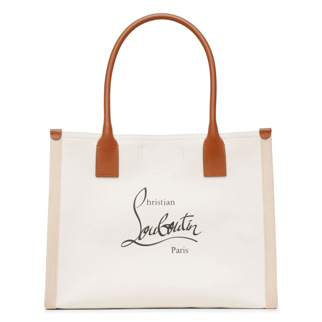 Christian Louboutin Nostroloubi Canvas Tote Bag