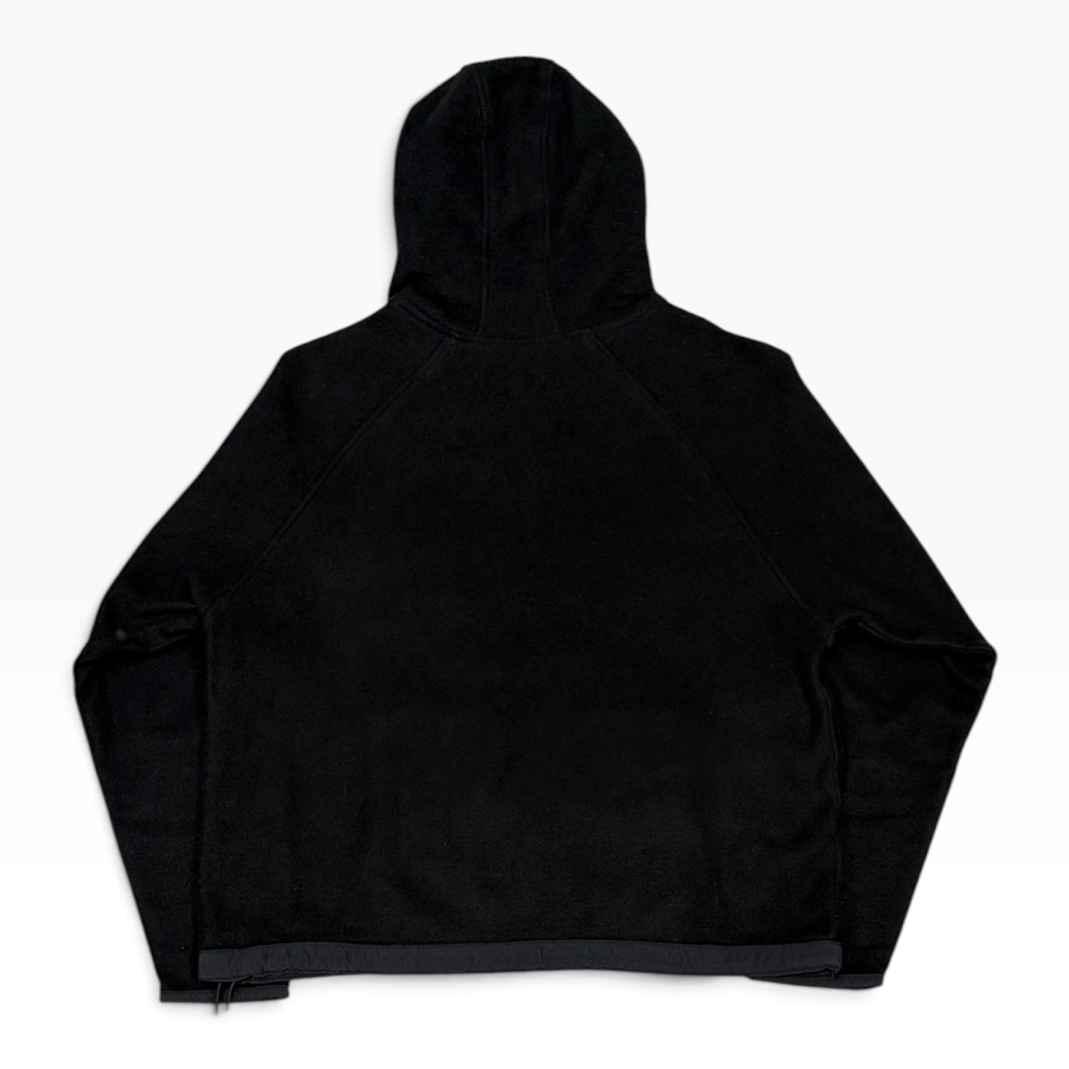 Chrome Hearts Horseshoe Logo Fleece Hoodie Black
