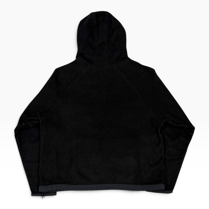 Chrome Hearts Horseshoe Logo Fleece Hoodie Black