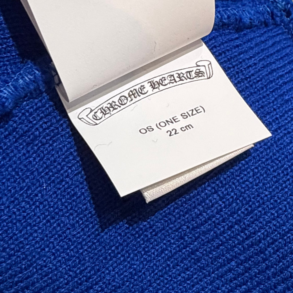 Chrome Hearts Watch Beanie Blue