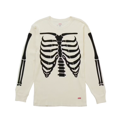 Supreme Hanes Bones Thermal Crew FW25 (1 Pack) White