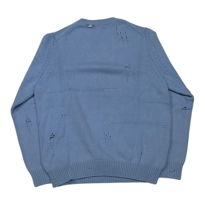 Helmut Lang Wool/Cashmere Distressed Sweater