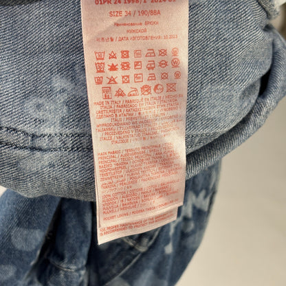 Marni Denim Shorts Iris Blue