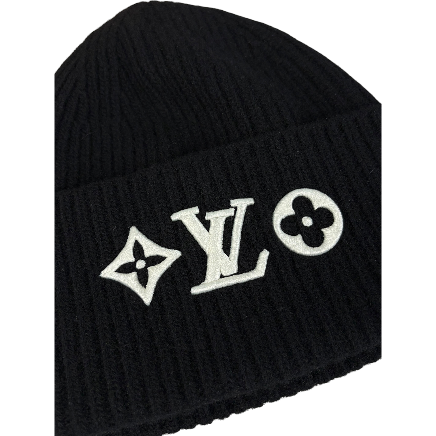 Louis Vuitton LV Headline Beanie Black