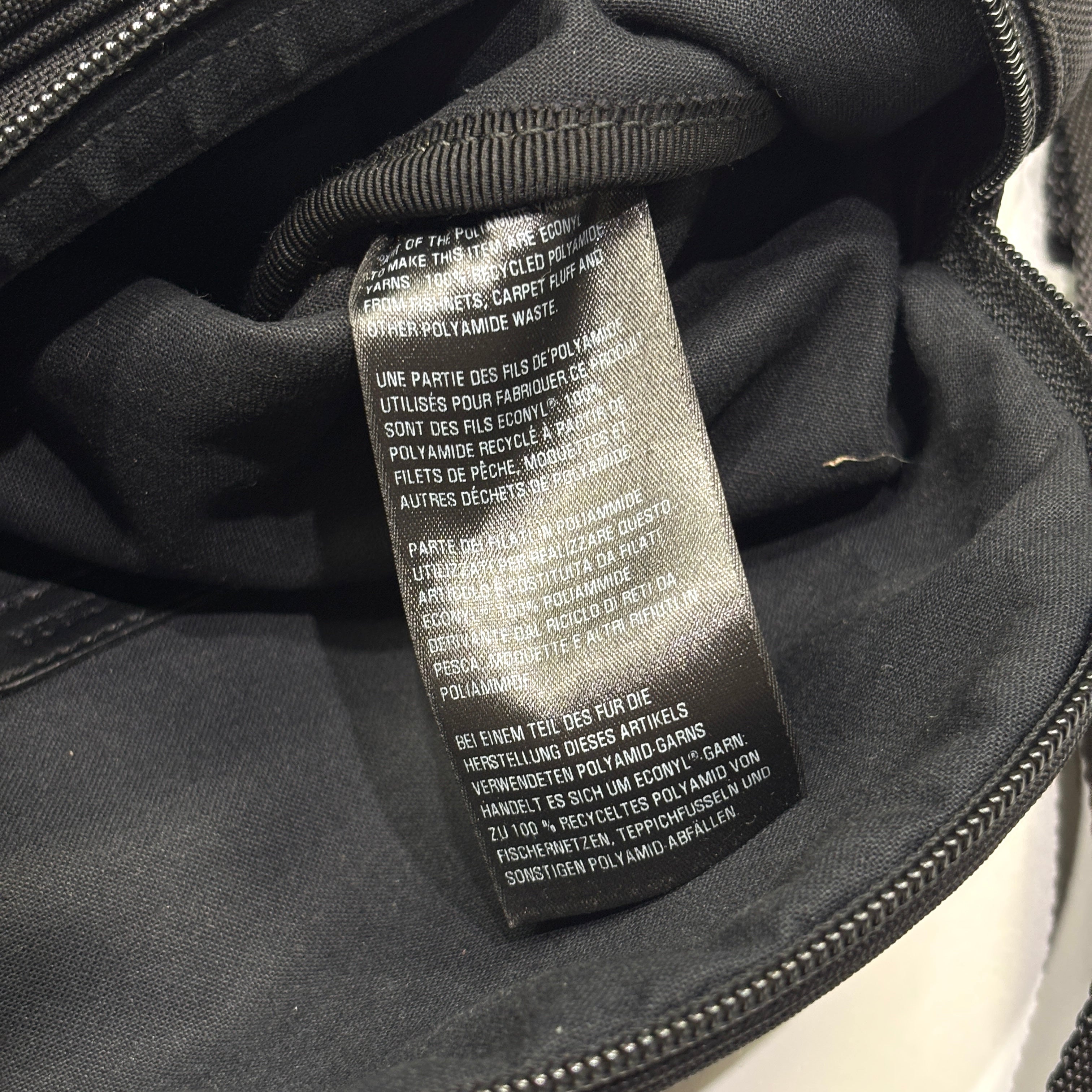Balenciaga Explorer Sporty B Logo Embroidered Beltpack Medium Black