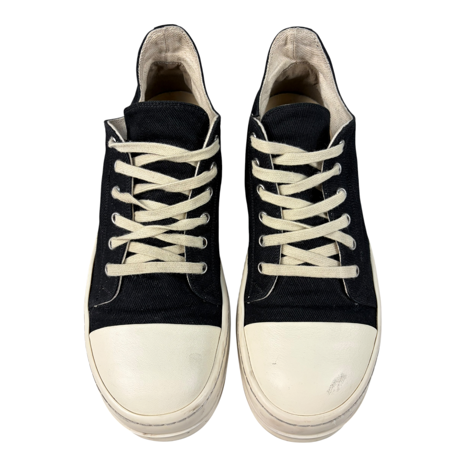 Rick Owens DRKSHDW Lido Low Sneaks Black Milk