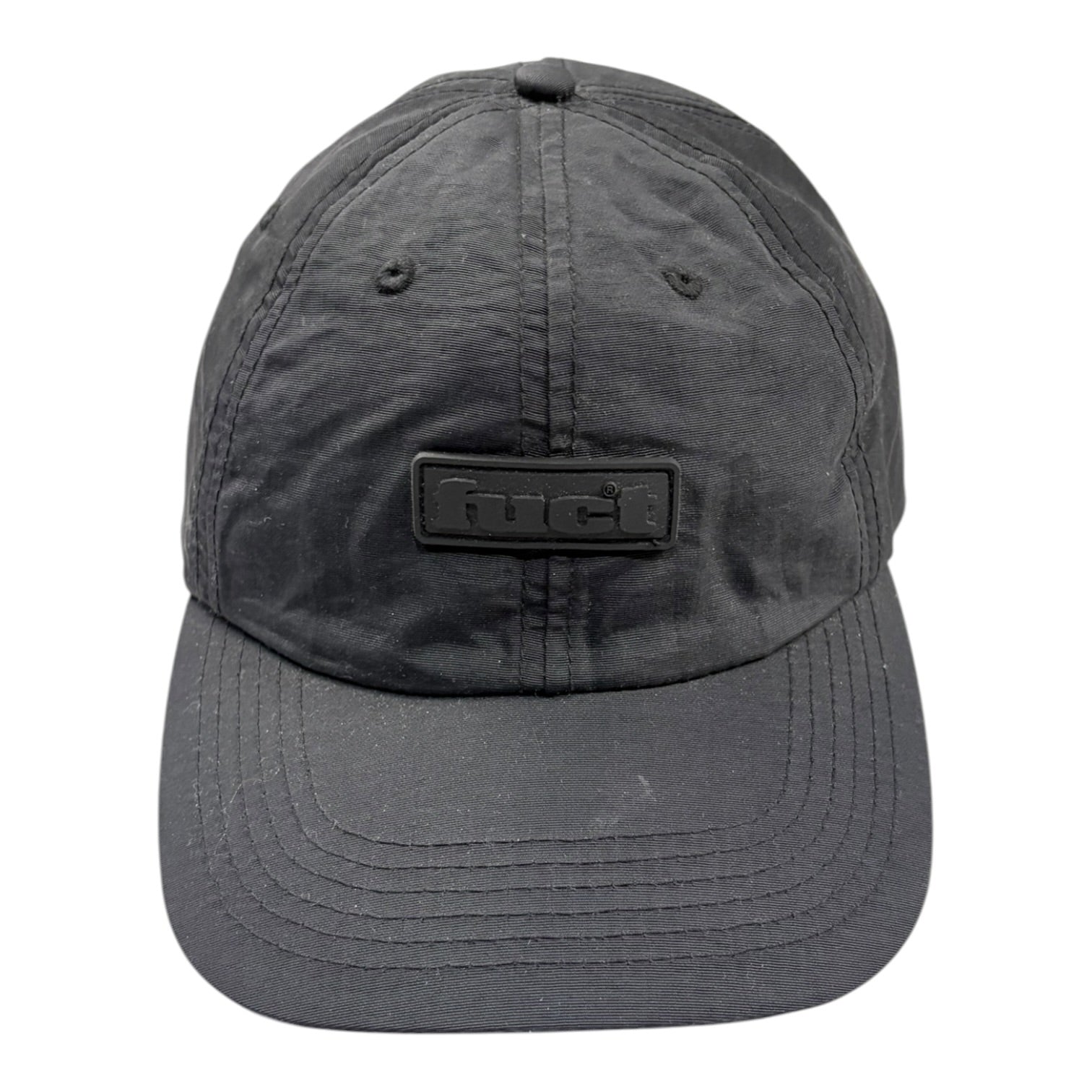 Fuct Rubber Patch Hat Black