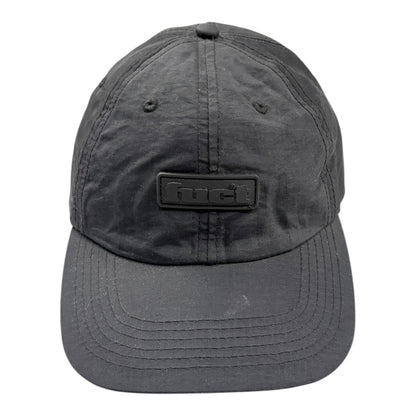 Fuct Rubber Patch Hat Black