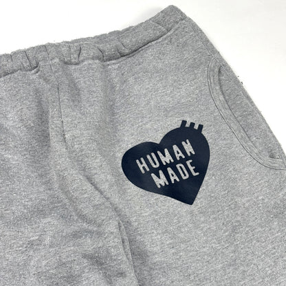 Human Made Heart Sweatpants Grey/Navy
