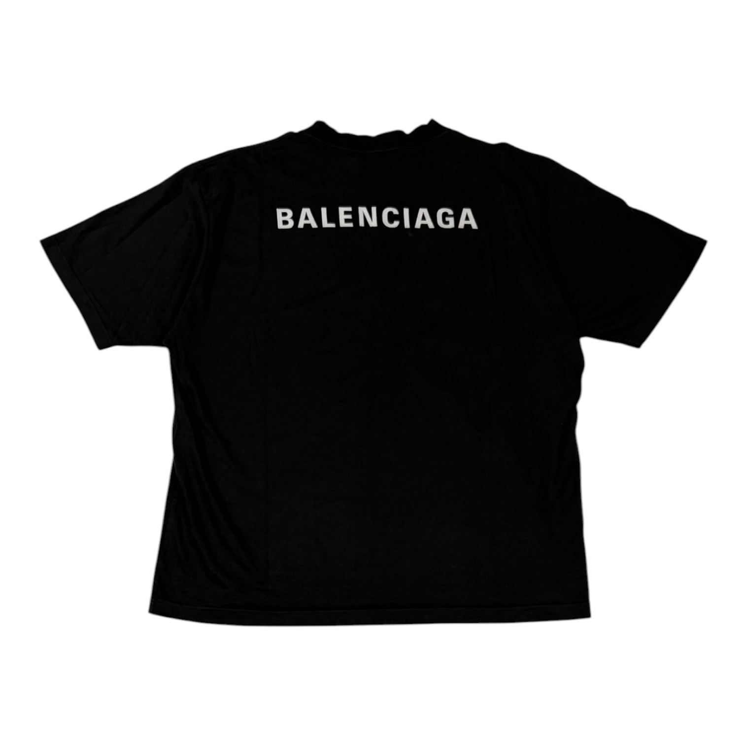 Balenciaga Logo Tee Black