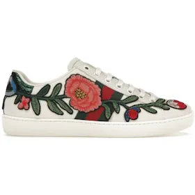 Gucci Ace Embroidered Floral
