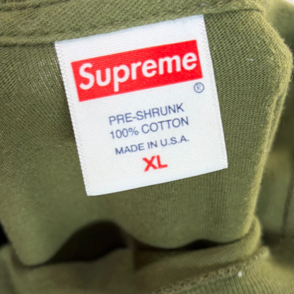 Supreme Faces L/S Tee Olive