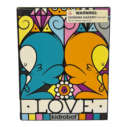 Kidrobot x KRONK Love Bird Teal 4" Vinyl Figure