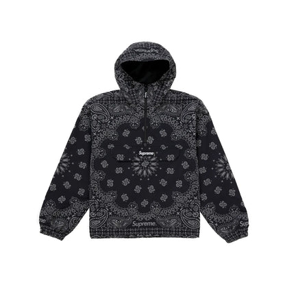 Supreme Reflective Bandana Anorak Black