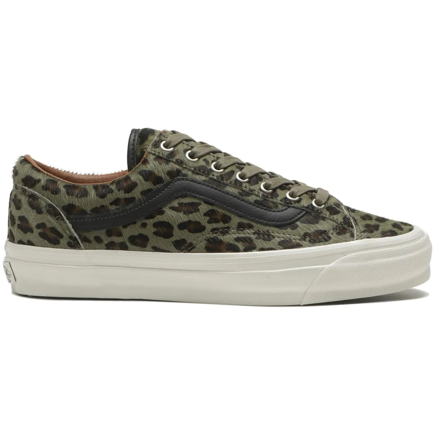 Vans Premium Old Skool 36 Pony Cheetah Olive