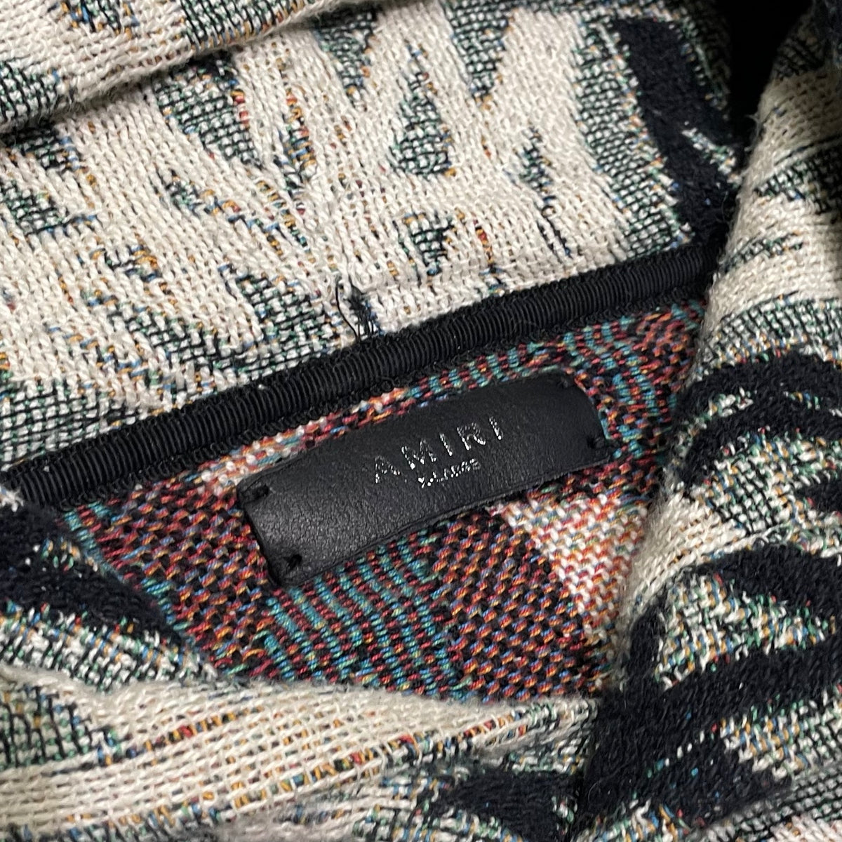 Amiri MA Tapestry Hoodie Green