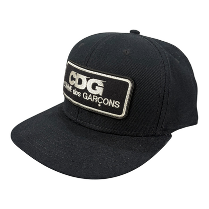 Comme des Garçons CDG Logo Patch Hat Black