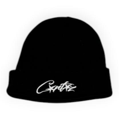 Corteiz Folded Allstarz Beanie Black