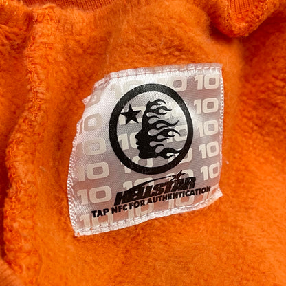 Hellstar Fire Orange Hoodie Orange Dye