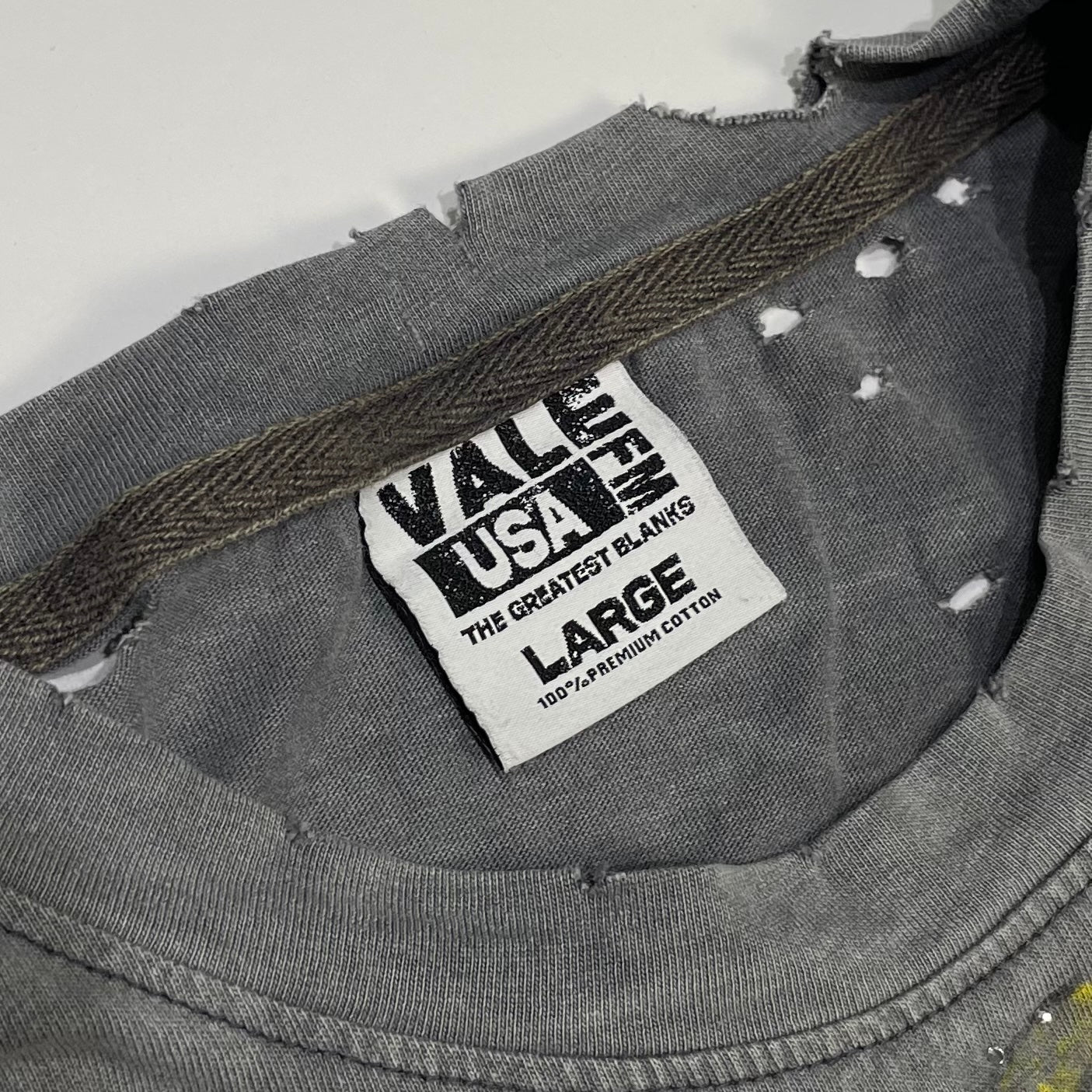 Vale Forever Charcoal Casino Tee Grey