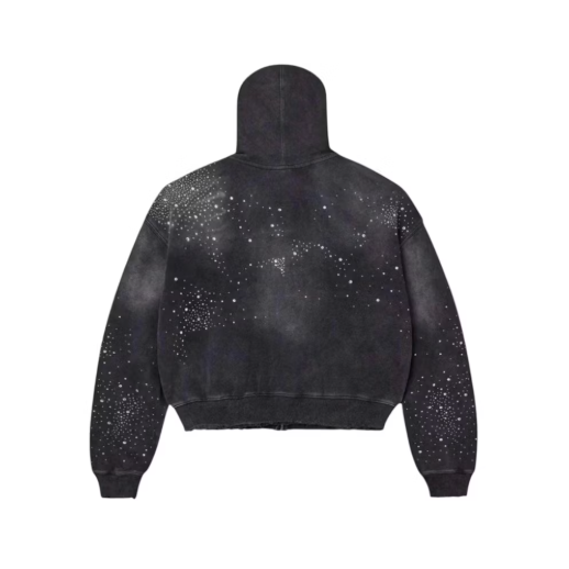 Vale Forever Classico Zip Up Hoodie Black