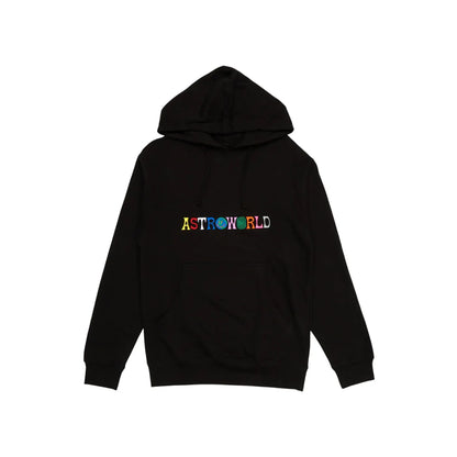 Travis Scott Astroworld Logo Hoodie Black