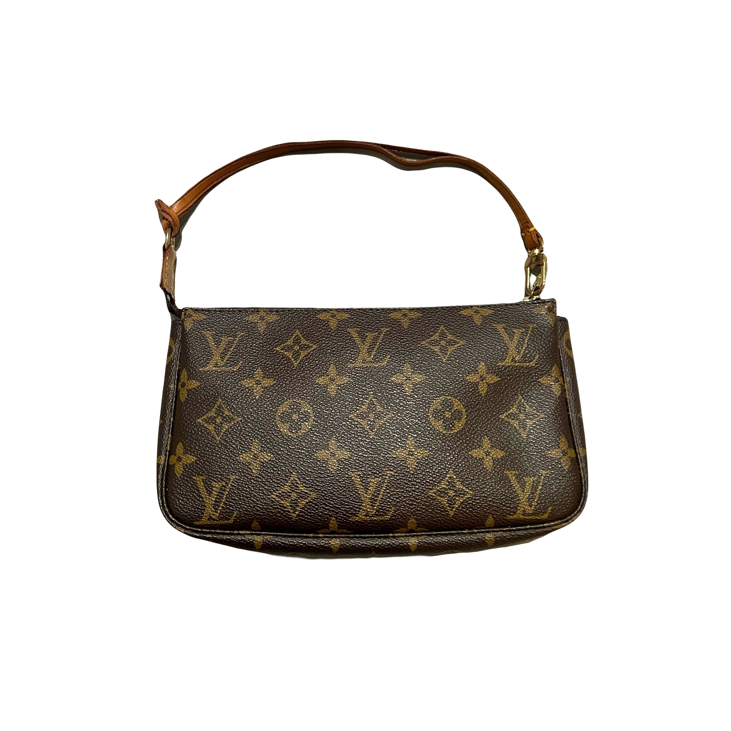 Louis Vuitton Monogram Pochette Brown