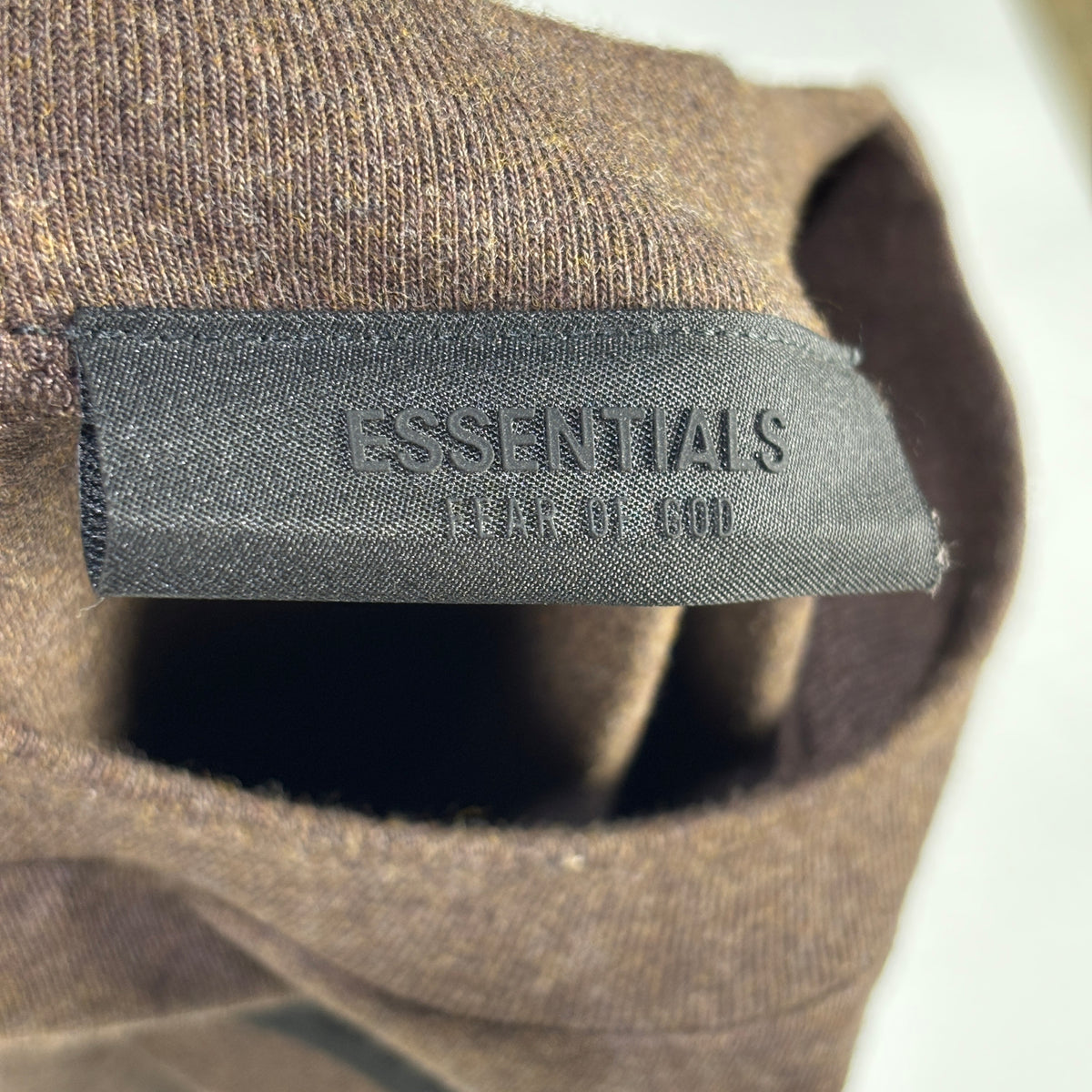 Fear of God Essentials Core Collection S/S Tee Heather Wood