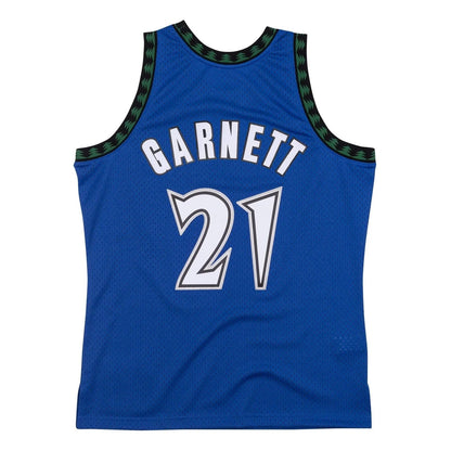 Mitchell & Ness Minnesota Timberwolves Kevin Garnett 2003/04 Hardwood Classics Swingman Jersey Blue