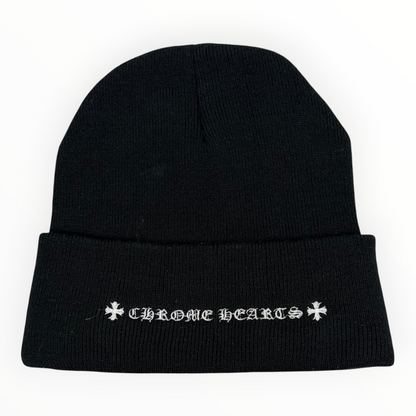 Chrome Hearts Matty Boy Chomper Beanie Black