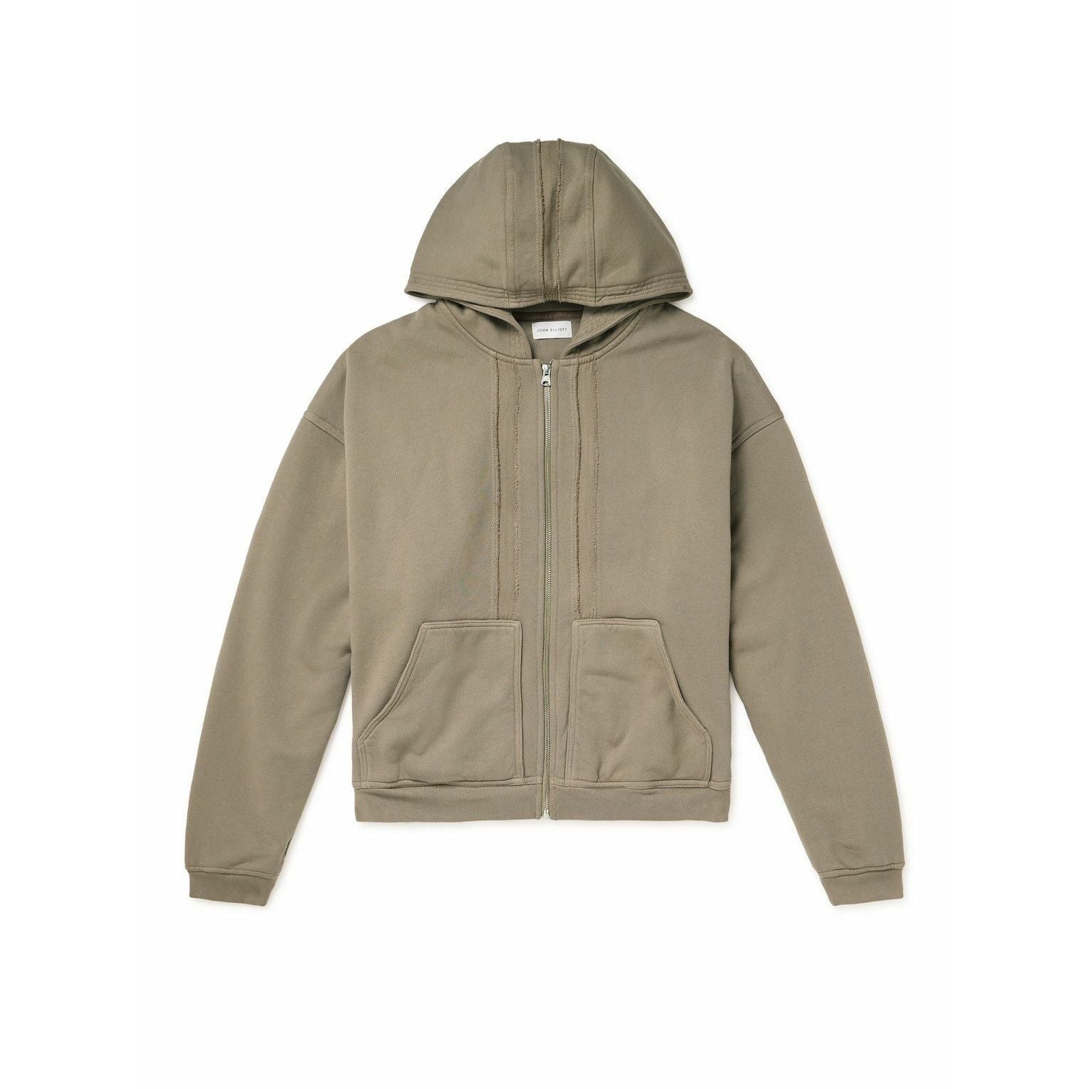 John Elliot Frame Zip Up Bark