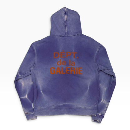 Gallery Dept. French Zip Hoodie Purple
