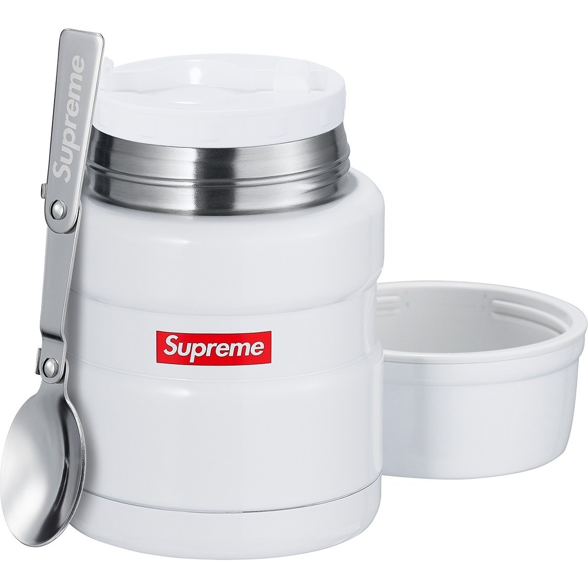 Supreme x Thermos Stainless King Food Jar and Spoon