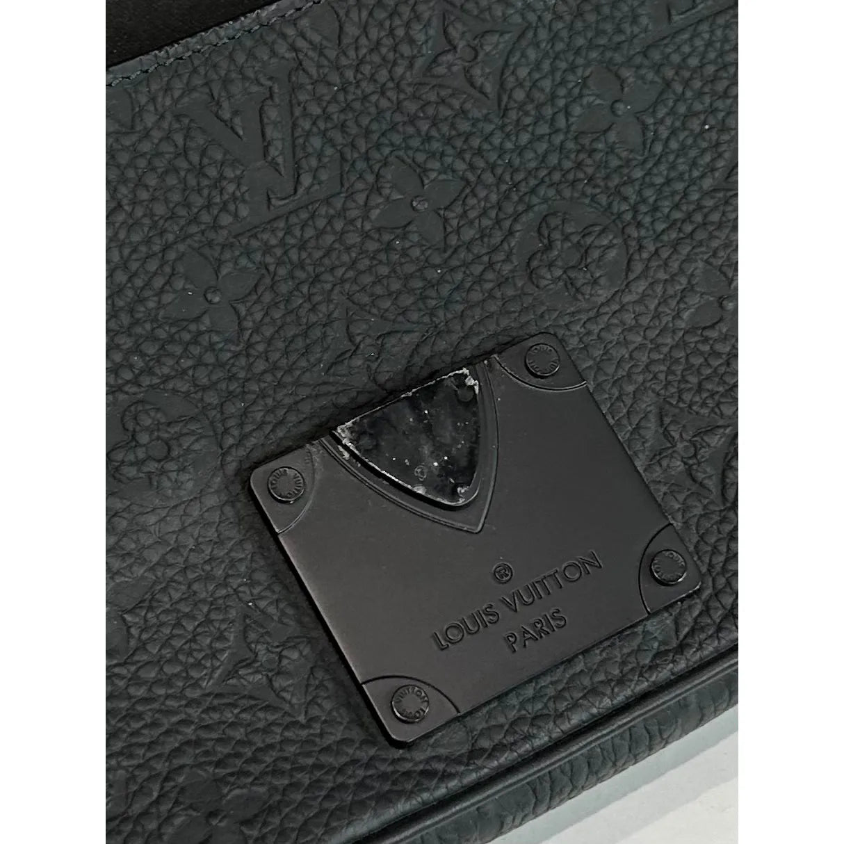 Louis Vuitton S-Lock Sling Bag Black