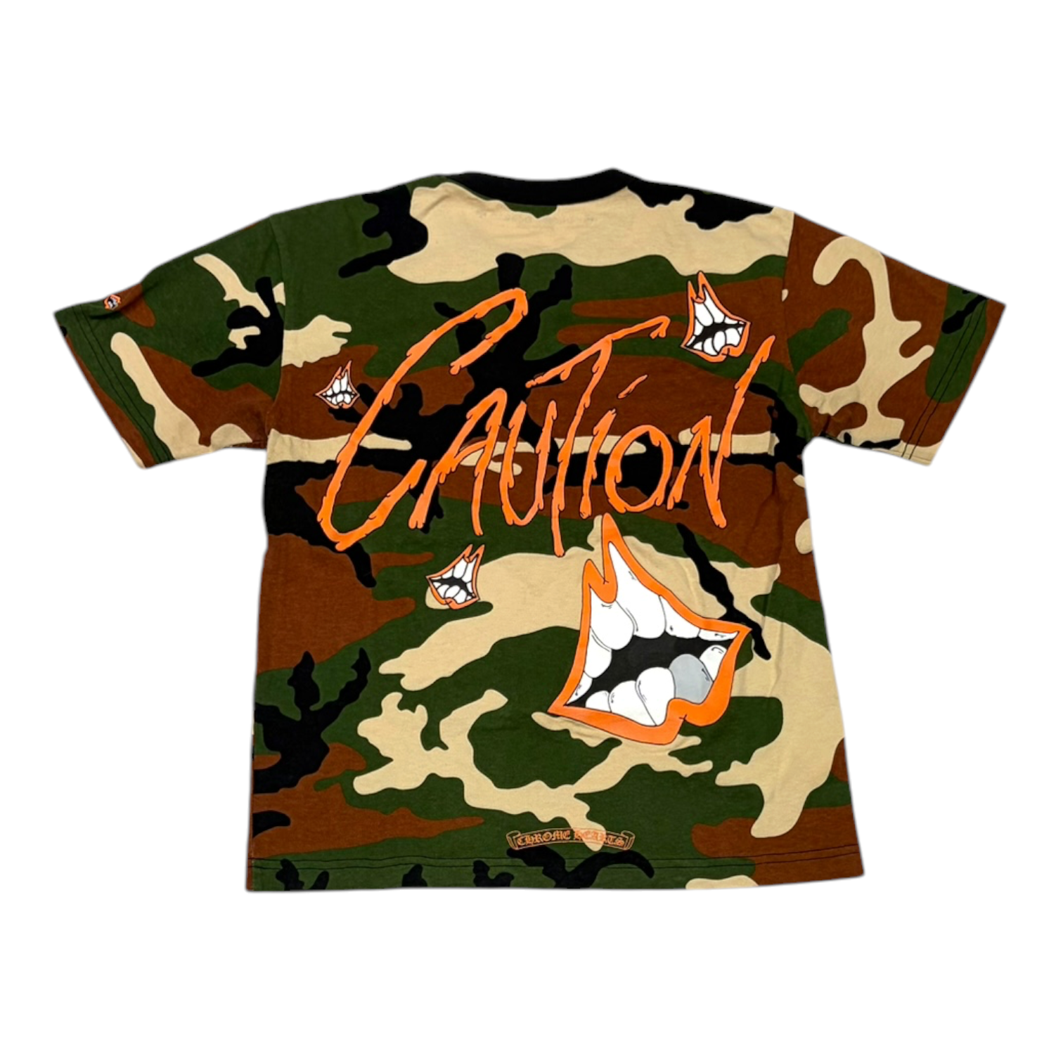 Chrome Hearts Matty Boy Caution T-shirt Camo