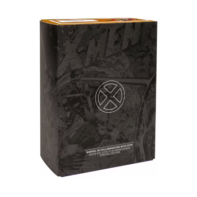 ASICS Gel-Lyte III '07 Remastered Kith Marvel X-Men Gambit Opened Box (Trading Card Included)